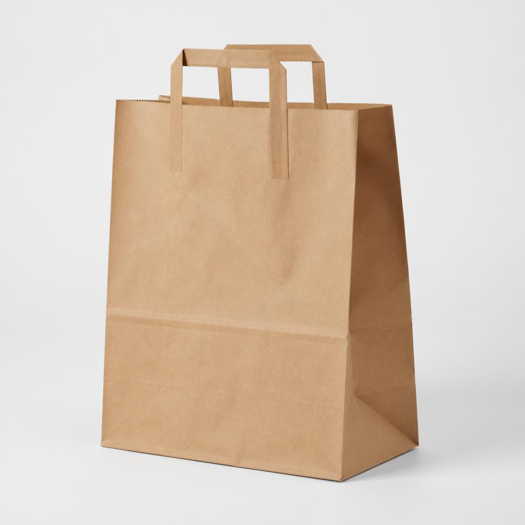 Sac papier kraft à poignées